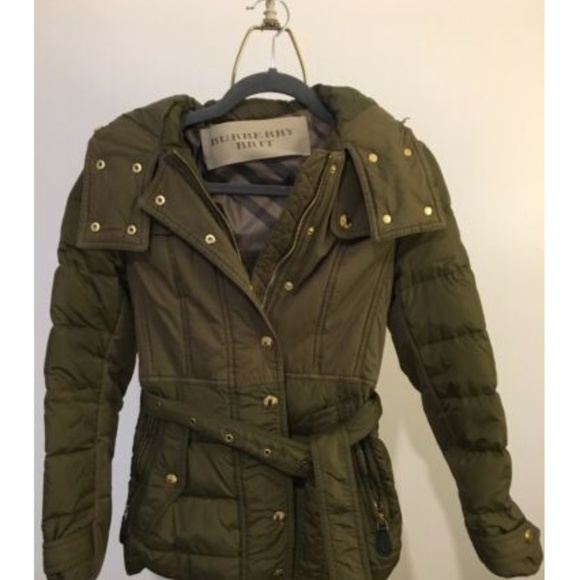 burberry quilted parka